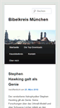 Mobile Screenshot of bibelkreis-muenchen.de